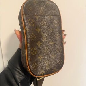Louis Vuitton Monogram Brown Belt Bag